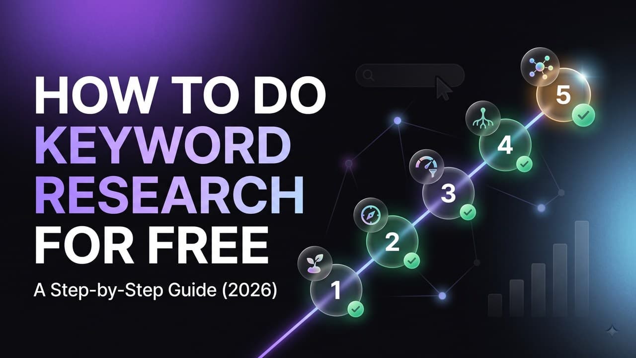 How to Do Keyword Research for Free in 2026 (Step-by-Step Guide)