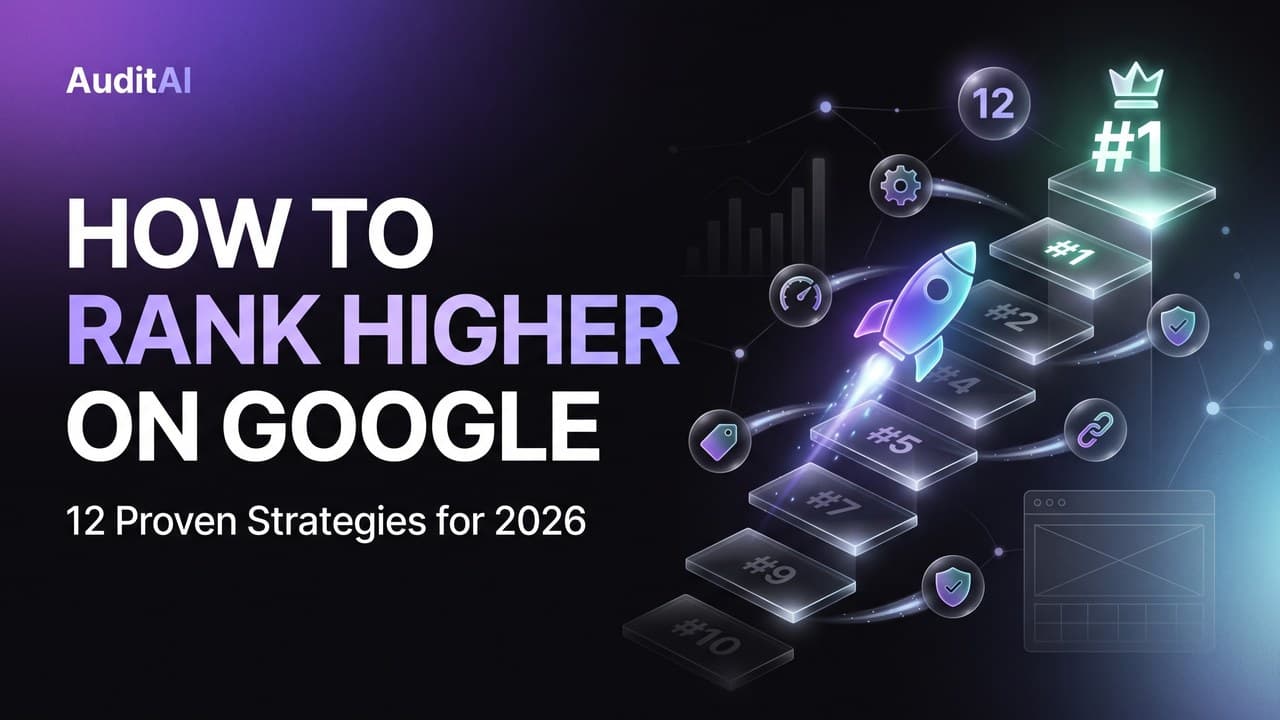 How to Rank Higher on Google in 2026: 12 Proven Strategies