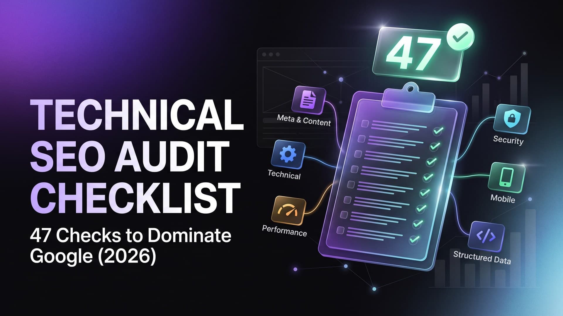 Technical SEO Audit Checklist 2026: 47 Checks to Dominate Google